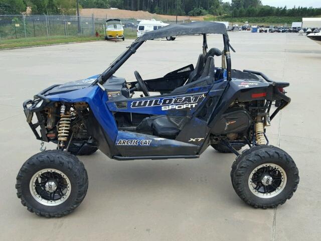 4UF15MPV2FT304526 - 2015 ARCTIC CAT ATV BLUE photo 3