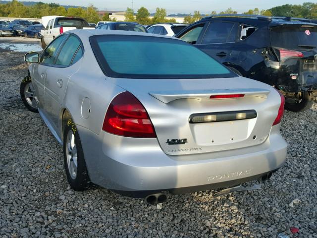 2G2WP522941106575 - 2004 PONTIAC GRAND PRIX SILVER photo 3