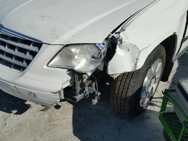 2A8GM48L47R295962 - 2007 CHRYSLER PACIFICA თეთრი ფოტო 9