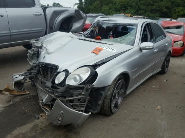 WDBUF76J44A515347 - 2004 MERCEDES-BENZ E 55 AMG SILVER photo 2