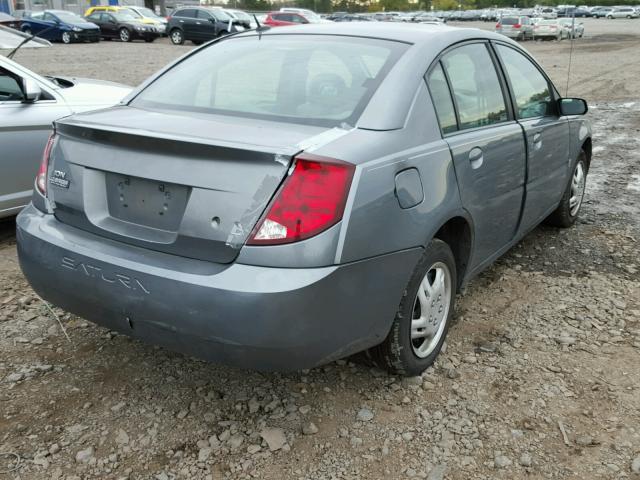 1G8AJ55F46Z139977 - 2006 SATURN ION GRAY photo 4