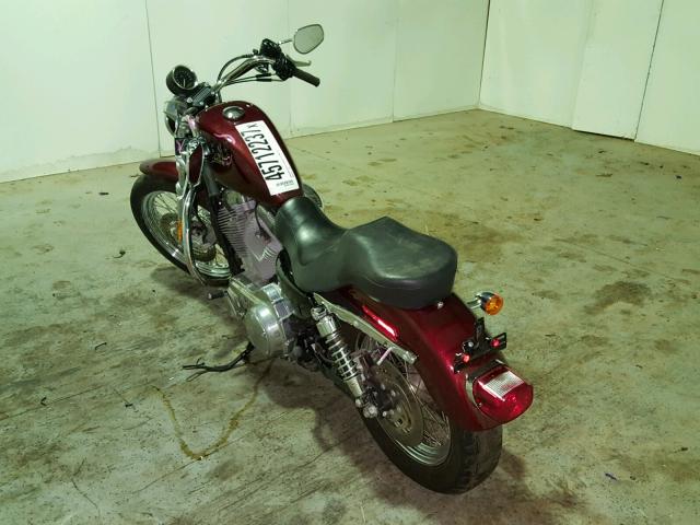 1HD4CR2138K438819 - 2008 HARLEY-DAVIDSON XL883 L RED photo 3