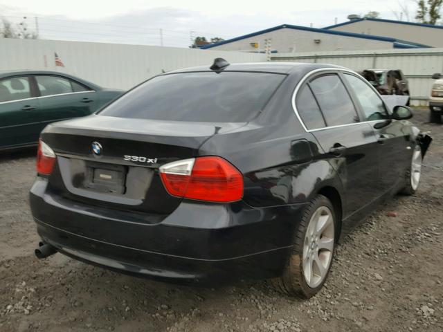 WBAVD33586KV65531 - 2006 BMW 330 XI BLACK photo 4