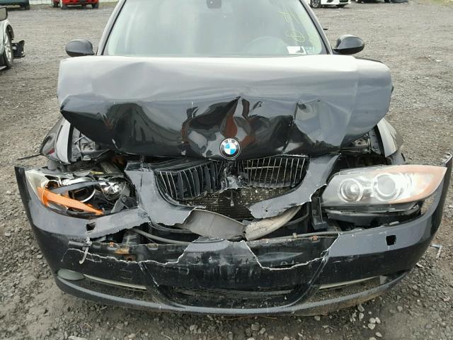 WBAVD33586KV65531 - 2006 BMW 330 XI BLACK photo 7