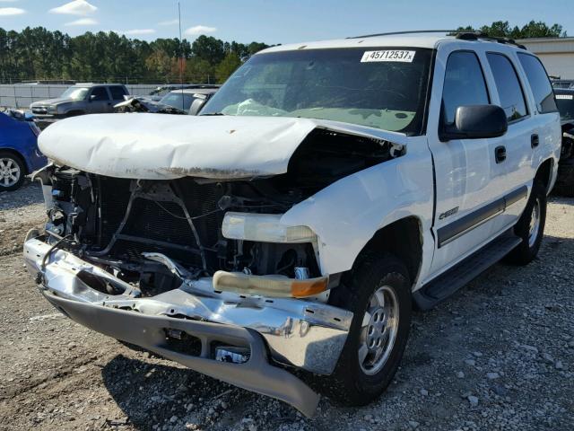 1GNEC13V82J333898 - 2002 CHEVROLET TAHOE C150 WHITE photo 2