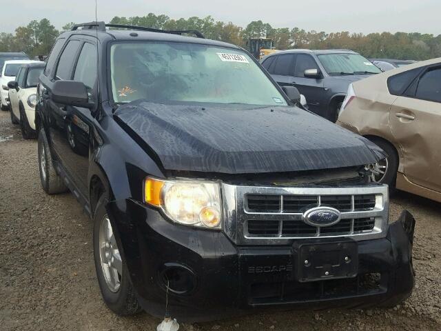 1FMCU03GX9KA50170 - 2009 FORD ESCAPE XLT BLACK photo 1