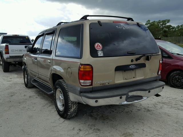 1FMDU63E5YZA28105 - 2000 FORD EXPLORER X GOLD photo 3