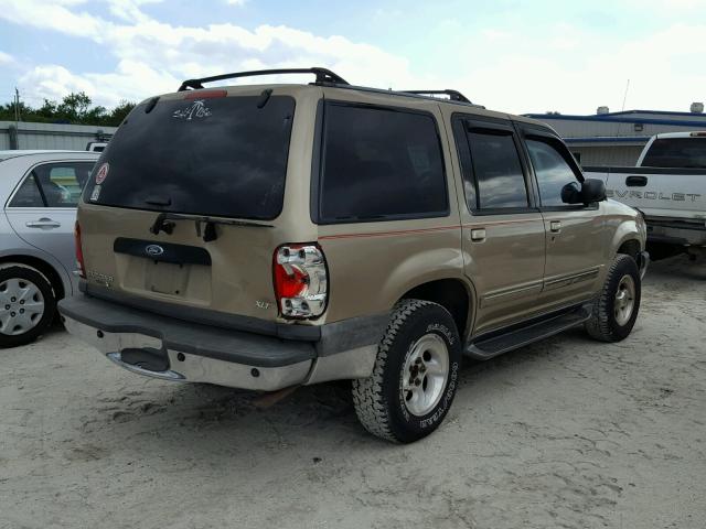 1FMDU63E5YZA28105 - 2000 FORD EXPLORER X GOLD photo 4