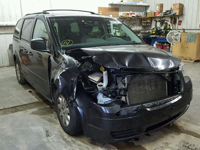 2A4RR4DE0AR166160 - 2010 CHRYSLER TOWN & COU BLACK photo 1
