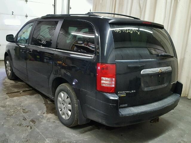 2A4RR4DE0AR166160 - 2010 CHRYSLER TOWN & COU BLACK photo 3