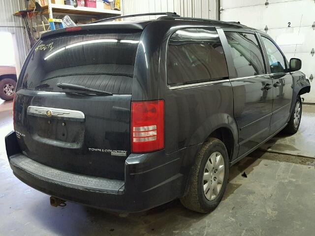 2A4RR4DE0AR166160 - 2010 CHRYSLER TOWN & COU BLACK photo 4