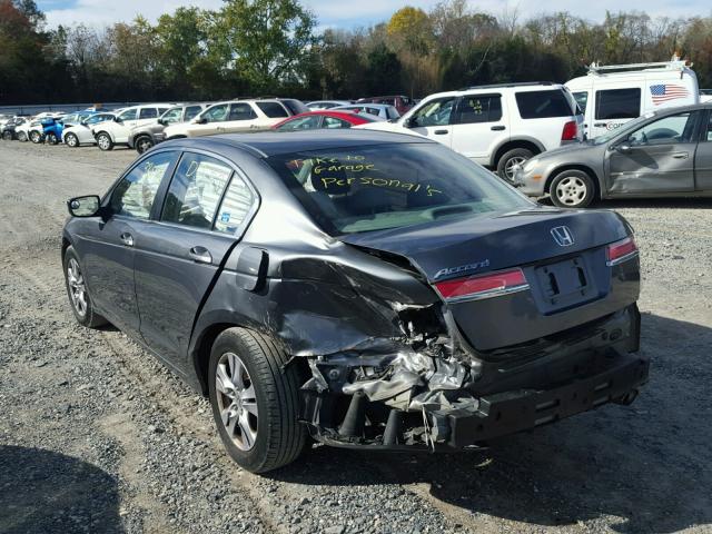 1HGCP2F47CA049159 - 2012 HONDA ACCORD LXP GRAY photo 3