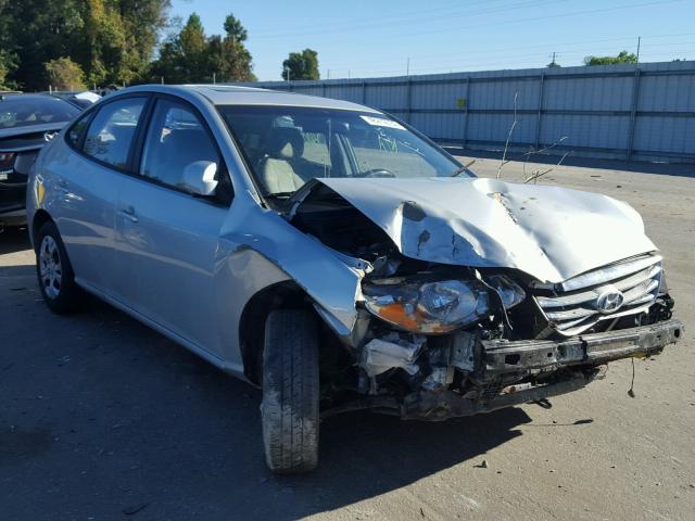 KMHDU4AD8AU031193 - 2010 HYUNDAI ELANTRA BL SILVER photo 1