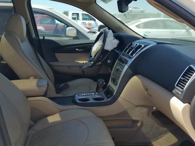 1GKLVMED5AJ108406 - 2010 GMC ACADIA SLT 白色 照片 5