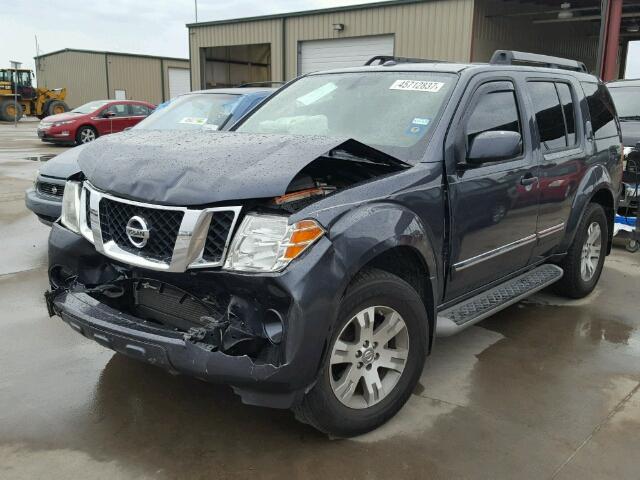 5N1AR1NN4CC619140 - 2012 NISSAN PATHFINDER GRAY photo 2