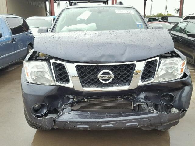 5N1AR1NN4CC619140 - 2012 NISSAN PATHFINDER GRAY photo 9