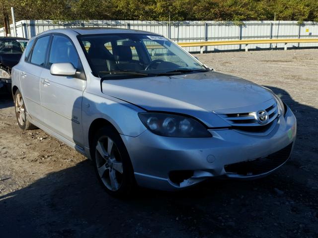 JM1BK343461437253 - 2006 MAZDA 3 HATCHBAC SILVER photo 1