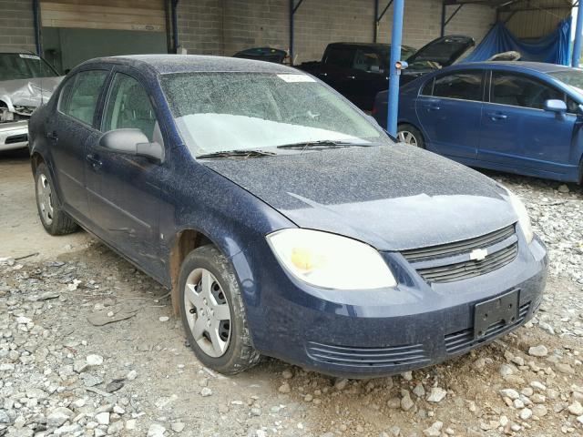 1G1AK58F687137282 - 2008 CHEVROLET COBALT BLUE photo 1