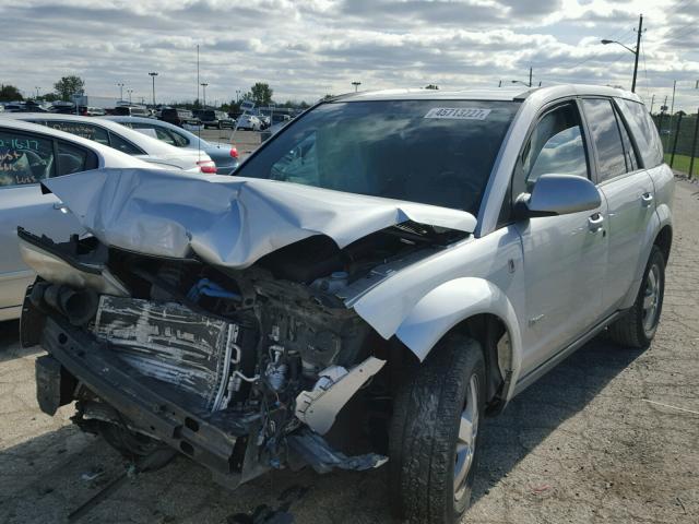 5GZCZ33Z87S850468 - 2007 SATURN VUE HYBRID SILVER photo 2