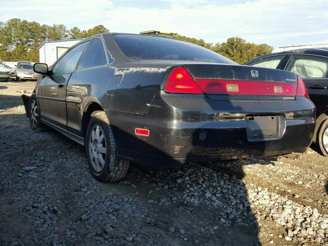 1HGCG32202A034561 - 2002 HONDA ACCORD SE BLACK photo 3