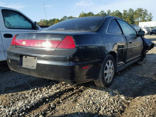 1HGCG32202A034561 - 2002 HONDA ACCORD SE BLACK photo 4