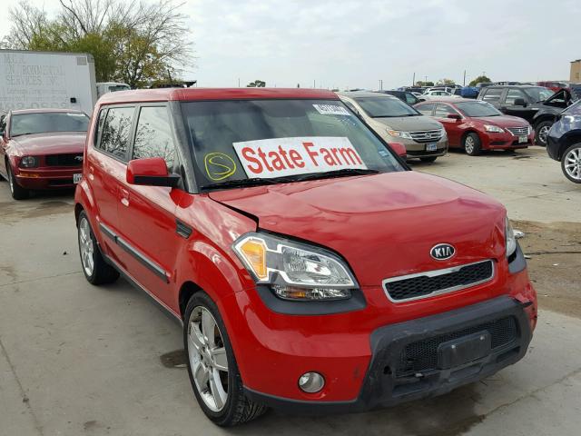 KNDJT2A29A7113400 - 2010 KIA SOUL RED photo 1