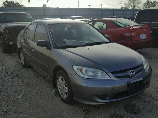 2HGES16335H583126 - 2005 HONDA CIVIC DX V GRAY photo 1