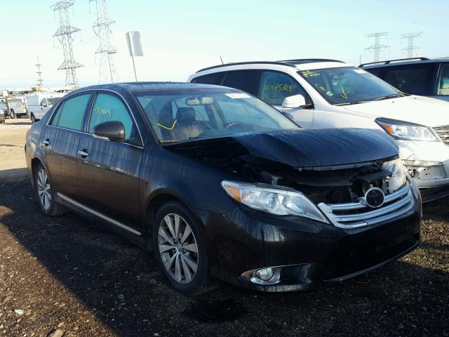 4T1BK3DB0BU392484 - 2011 TOYOTA AVALON BAS BLACK photo 1