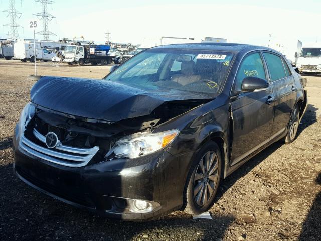 4T1BK3DB0BU392484 - 2011 TOYOTA AVALON BAS BLACK photo 2