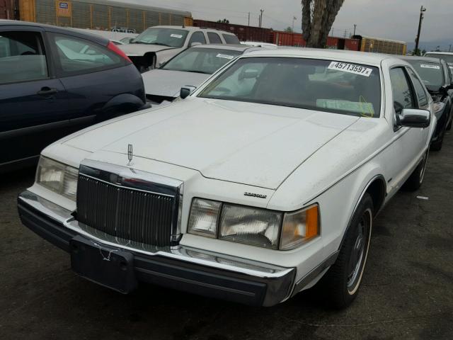 1LNBP98F2GY652577 - 1986 LINCOLN MARK VII WHITE photo 2