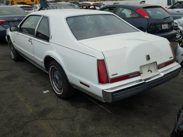 1LNBP98F2GY652577 - 1986 LINCOLN MARK VII WHITE photo 3