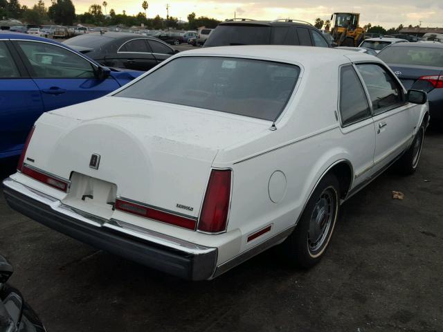 1LNBP98F2GY652577 - 1986 LINCOLN MARK VII WHITE photo 4