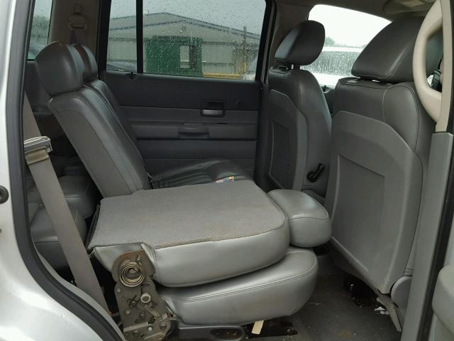 1D4HD58216F188238 - 2006 DODGE DURANGO LI SILVER photo 6