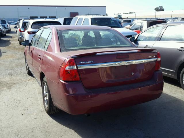 1G1ZT54844F143167 - 2004 CHEVROLET MALIBU LS RED photo 3