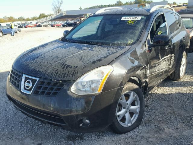 JN8AS58T79W321719 - 2009 NISSAN ROGUE S BLACK photo 2