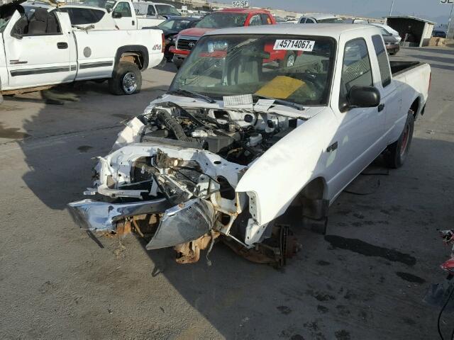 1FTYR14V0XPA36437 - 1999 FORD RANGER WHITE photo 2