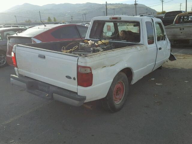 1FTYR14V0XPA36437 - 1999 FORD RANGER WHITE photo 4