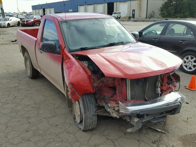 1GCCS148858176378 - 2005 CHEVROLET COLORADO RED photo 1