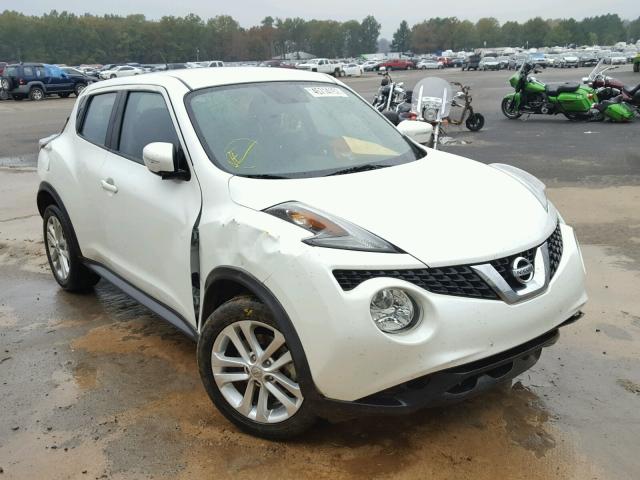 JN8AF5MR2GT604302 - 2016 NISSAN JUKE S WHITE photo 1