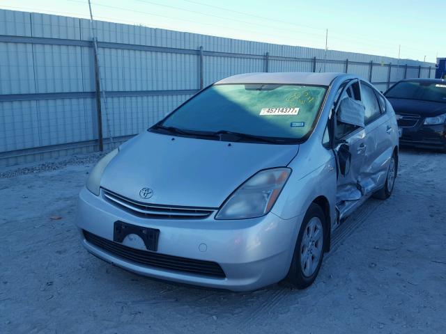 JTDKB20U877605063 - 2007 TOYOTA PRIUS SILVER photo 2