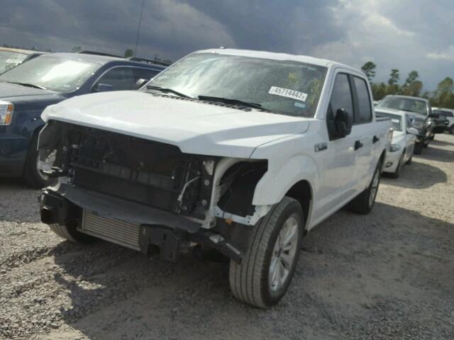 1FTEW1CPXGKF79032 - 2016 FORD F150 SUPER WHITE photo 2