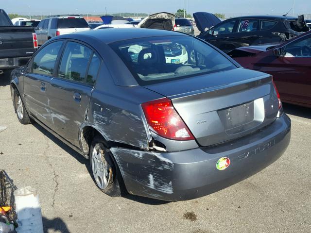 1G8AJ52F84Z195244 - 2004 SATURN ION LEVEL GRAY photo 3