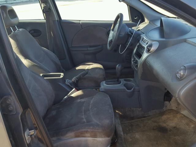 1G8AJ52F84Z195244 - 2004 SATURN ION LEVEL GRAY photo 5