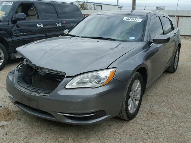 1C3CCBBB6CN140371 - 2012 CHRYSLER 200 TOURIN GRAY photo 2