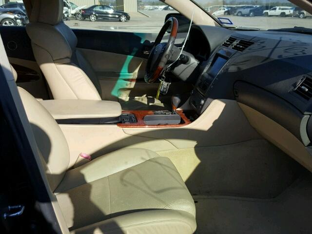 JTHBE96S870018679 - 2007 LEXUS GS Чорний фото 5