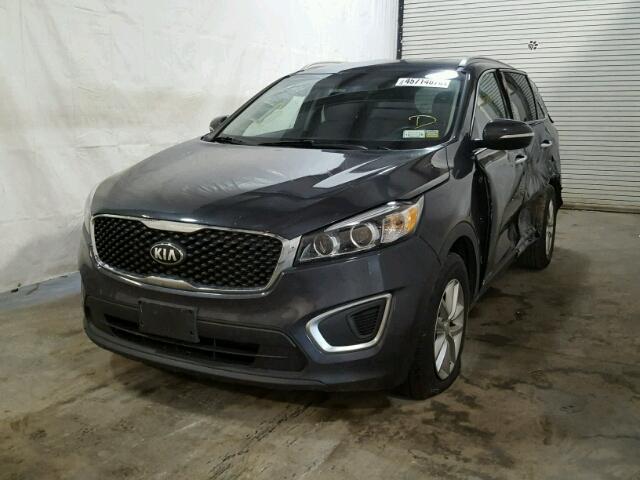 5XYPGDA52HG286225 - 2017 KIA SORENTO LX BLUE photo 2