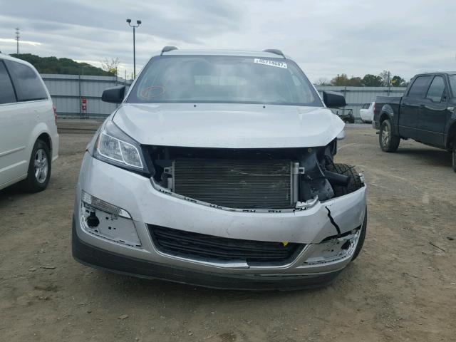 1GNKRFED4GJ189177 - 2016 CHEVROLET TRAVERSE L SILVER photo 9