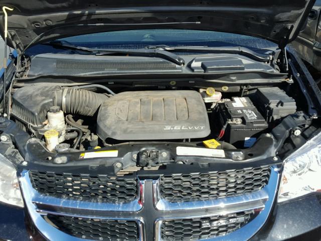 2C4RDGDG0CR179369 - 2012 DODGE GRAND CARA CHARCOAL photo 7