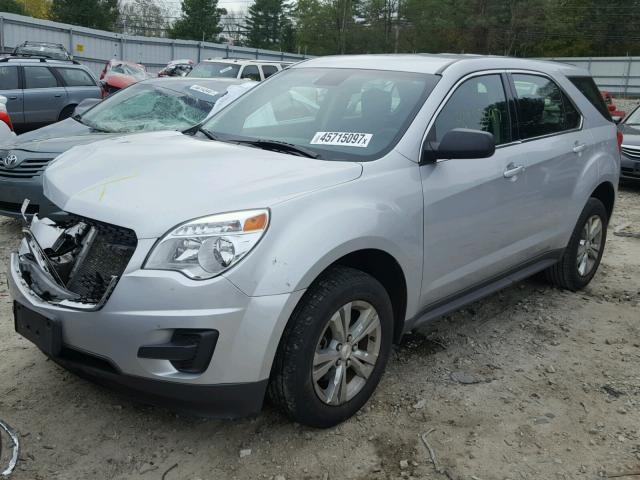 2GNFLCEK0D6254079 - 2013 CHEVROLET EQUINOX LS GRAY photo 2