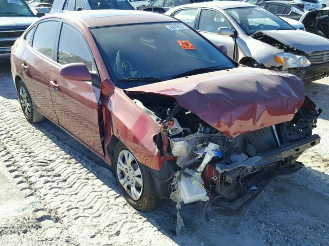 KMHDU4AD3AU172771 - 2010 HYUNDAI ELANTRA BL BURGUNDY photo 1